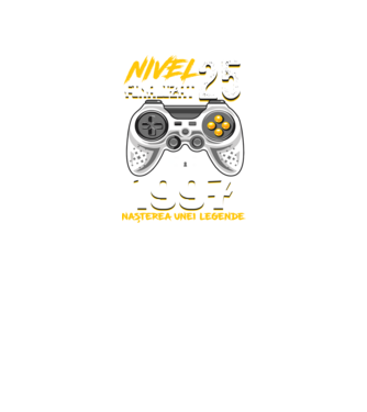 Nivel 25 finalizat. 1997 nașterea unei legende model negru pe tricou