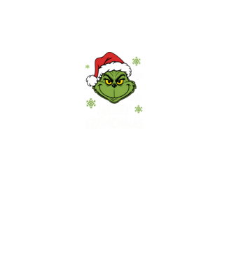 Merry Grinchmas Negru model negru pe tricou
