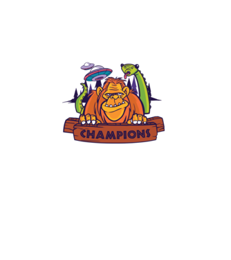 Campioni Social Distancing model turcoaz pe tricou