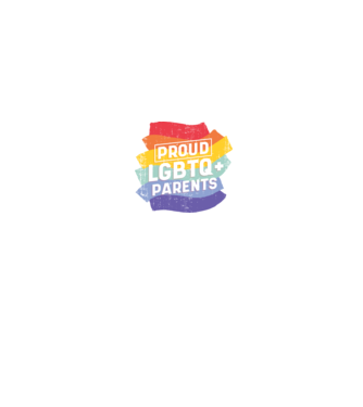 Părinți mândri LGBTQ model negru pe tricou