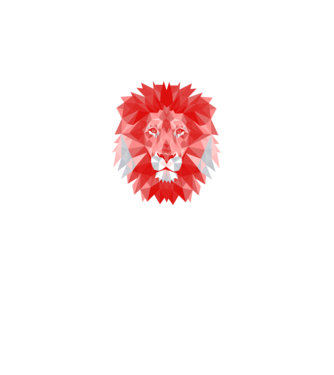 Red Lion model negru pe tricou