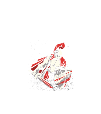 SPQR războinic Roman model negru pe tricou
