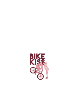 Pupici cu bicicletă model alb pe tricou