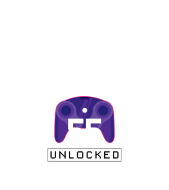 Level 55 Unlocked Gamer Birthday model negru pe tricou