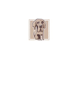 Câine Mastiff german model alb pe tricou