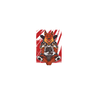 Gamer Ciobănesc german Apex model gri pe tricou