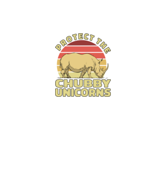 Protejați Unicornii - Rinocerii plinuți model negru pe tricou