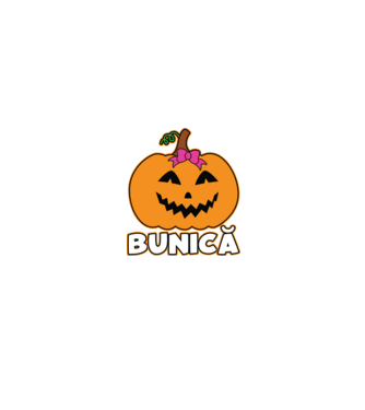 bunică model negru pe tricou