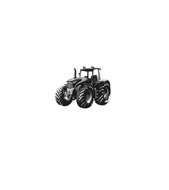Cel mai bun tractorist model negru pe tricou