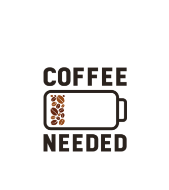 Am nevoie de cafea model verde de măr pe tricou