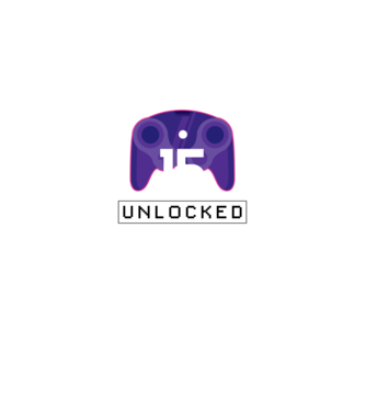 Level 15 Unlocked Gamer Birthday model negru pe tricou
