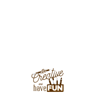 Be creative and have fun model negru pe tricou