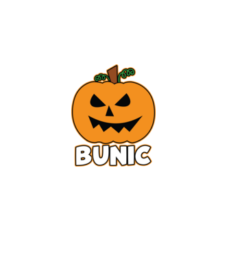 bunic model negru pe tricou