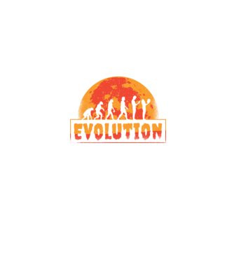 Evoluție Horror model albastru jeanși pe tricou