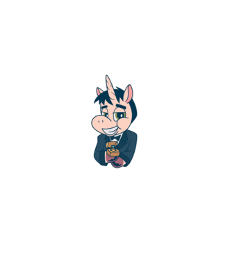 Mire unicorn model gri pe tricou