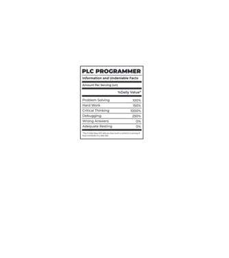Programator PLC model verde pe tricou