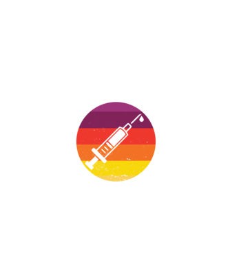 Don't wait Vaccinate model negru pe tricou
