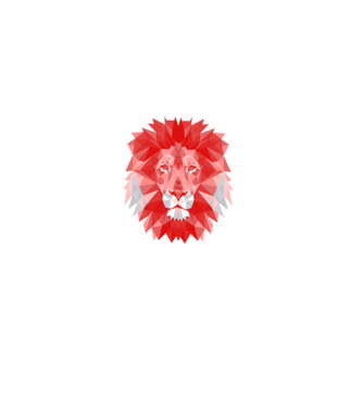 Red Lion model negru pe tricou