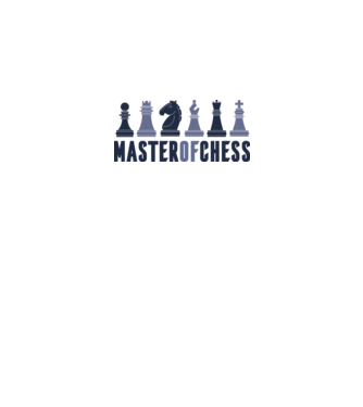 Master of Chess model alb pe tricou