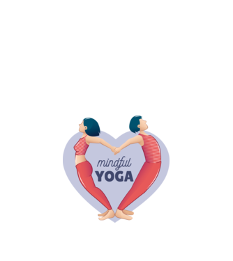 Dragoste Yoga - tricou Yoga model albastru închis pe tricou