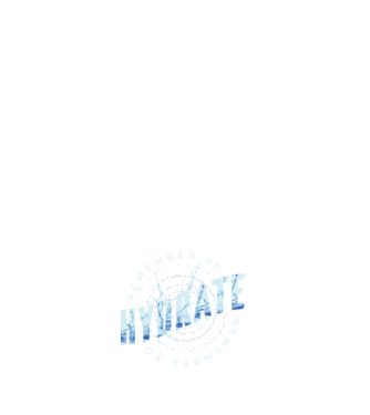 Remember to Hydrate model negru pe tricou