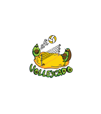 Avocado Volei model turcoaz pe tricou