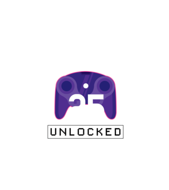 Level 25 Unlocked Gamer Birthday model negru pe tricou