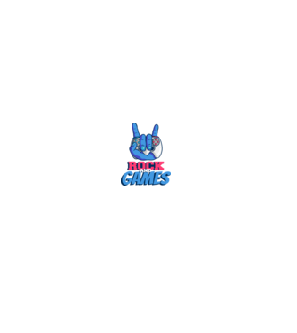 Rock And Games model negru pe tricou