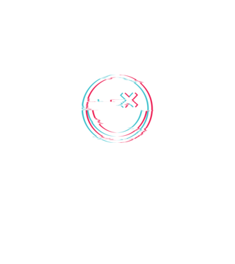 Smile glitch neon tiktok style model negru pe tricou