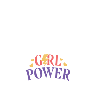 Girl Power Ziua Femeii model alb pe tricou