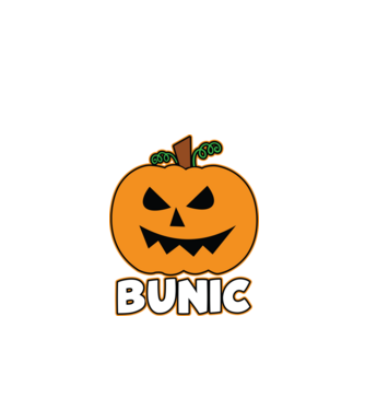 bunic model negru pe tricou