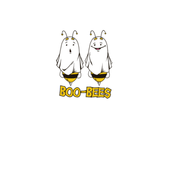 Boo Bees - Albine fantomă Halloween model turcoaz pe tricou