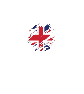 UK Steagul Regatului Unit model negru pe tricou