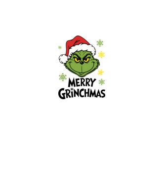 Merry Grinchmas Alb model alb pe tricou