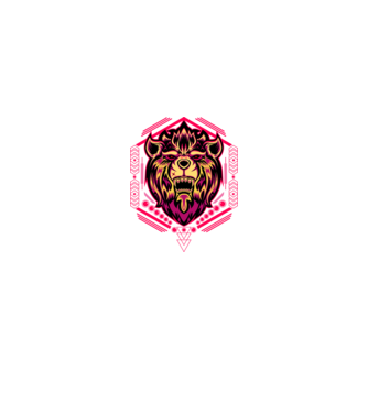 Lion geometry model negru pe tricou