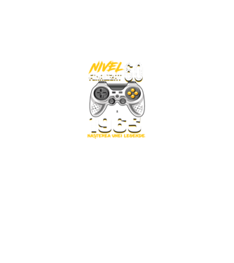 Nivel Finalizat 60 1965 model negru pe tricou