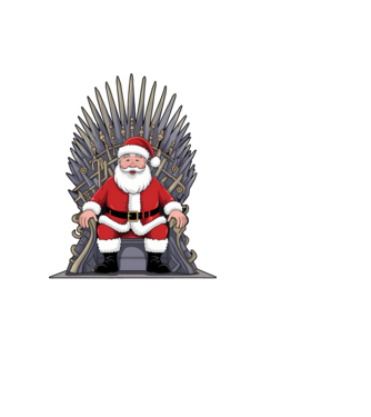 Christmas is Coming Negru model negru pe tricou