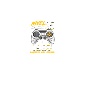 Nivel 35 finalizat. 1987 nașterea unei legende model negru pe tricou