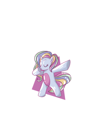 Unicorn DAB model albastru închis pe tricou