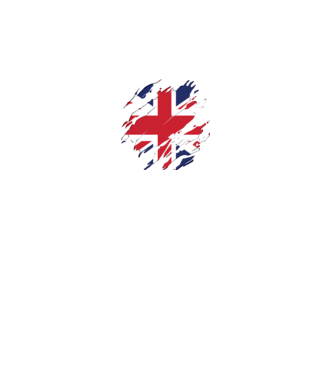 UK Steagul Regatului Unit model negru pe tricou