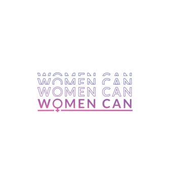 Women Can Ziua femeii model alb pe tricou