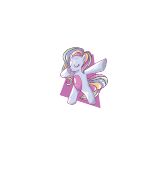 Unicorn DAB model albastru jeanși pe tricou