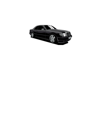 Mercedes model turcoaz pe tricou