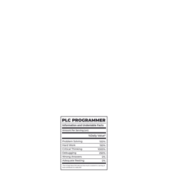 Programator PLC model negru pe tricou