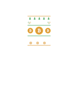 Merry Gainmas Bitcoin tricou cu pulovăr urât model negru pe tricou