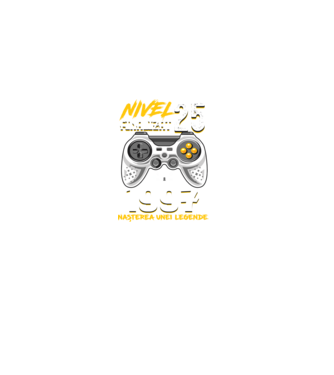 Nivel 25 finalizat. 1997 nașterea unei legende model negru pe tricou