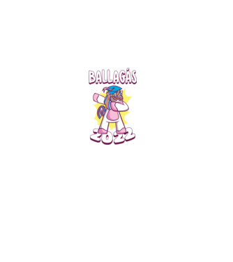 Inorog Bacalaureat model roz deschis pe tricou