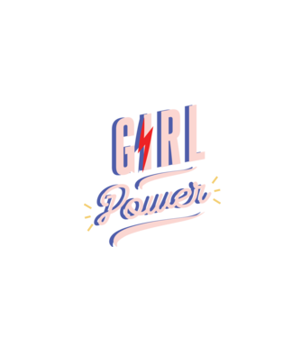 Girl Power de Ziua Femeii model negru pe tricou