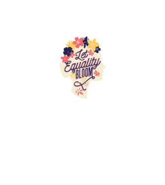Let Equality Bloom Ziua Femeii model gri pe tricou