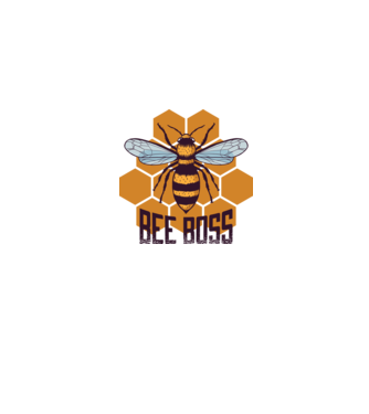 Bee Boss Șef Apicultor model gri pe tricou